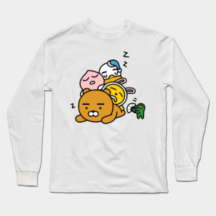 Kakaotalk Friends (Zzz) Long Sleeve T-Shirt